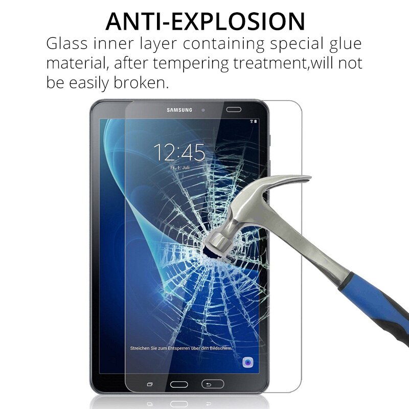 9H verre trempé pour Galaxy Tab A 10.1 protecteur d'écran pour Samsung Galaxy Tab A A6 10.1 pouces SM-T580 SM-T585 tablette verre