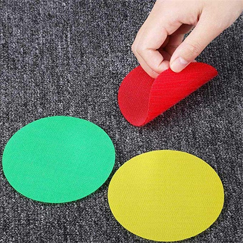 1 Set Kids' Early Education Toy Carpet Mark Magic Carpet Positioning Magic Color Round Mark Children Training Supplies