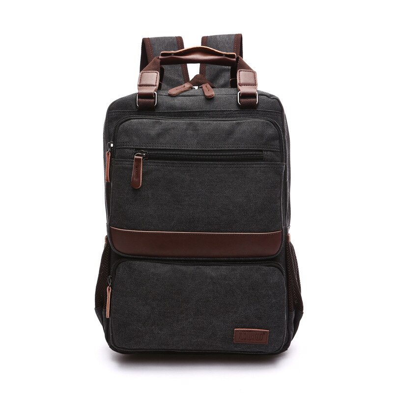 Men Laptop Backpacks Travel Backpack Multifunction Business Bag Anti Theft Canvas Male School Backpack