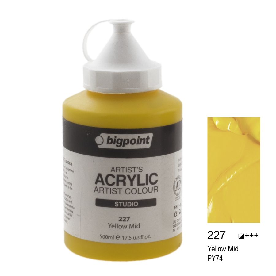 Acryl Verf 500 Ml Canvas Art Supplies Verf Gouache 443 Ultra Marine 560 Viridian 227 Geel Mid 676 Yellow Ochre 103 Wit