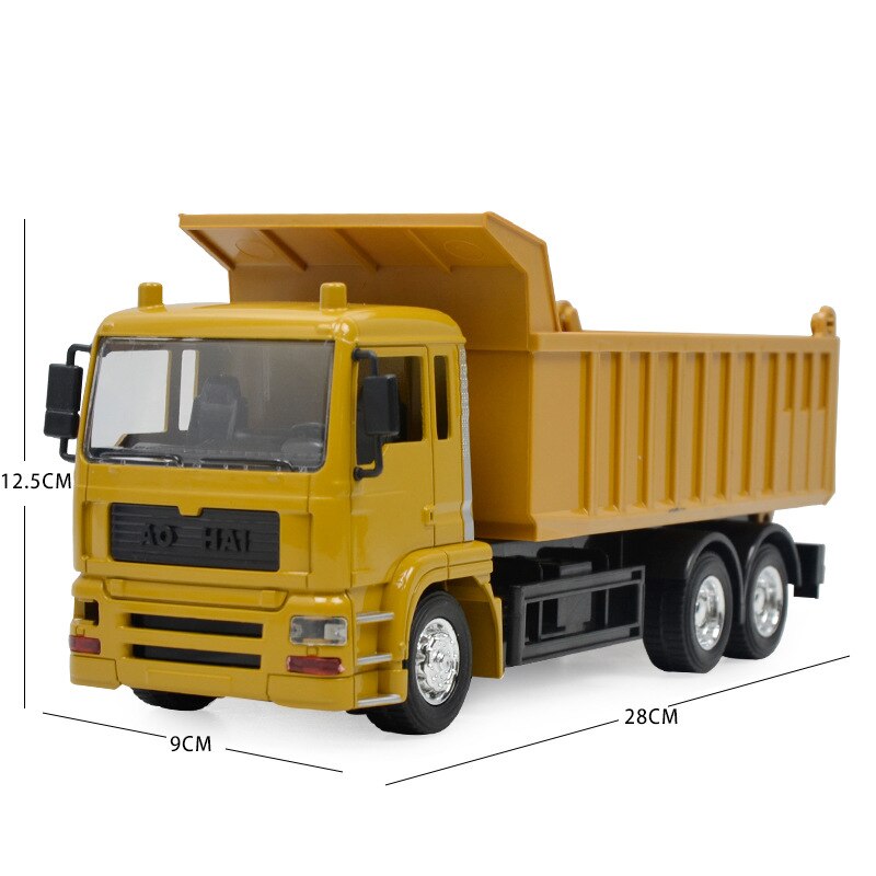 1:14 afstandsbediening hydraulische dumper machine op de radio control 10CH kids auto speelgoed elektrische loader auto's