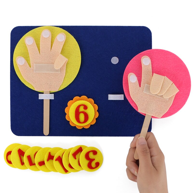 Teach children Diy weaving early education children toys montessori teaching AIDS to learn hands-on math toy supplies