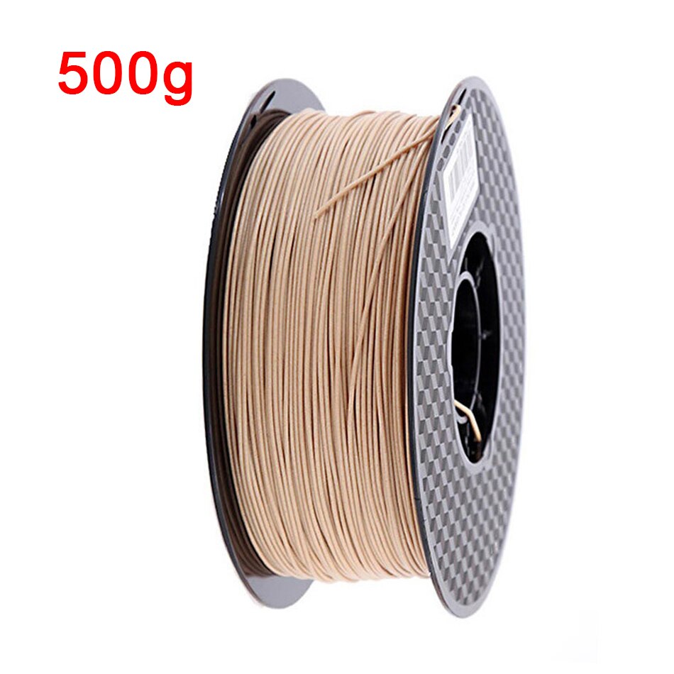 PLA Filament 1,75mm Holz Pla Filamente 3D Drucker ungiftig 500g/250g Sublimation Liefert Holz wirkung 3D Druck Materialien: 500g -Light wood