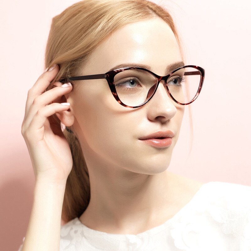 DRESSUUP Frame Glasses Women Cat Eye Glasses Woman Classic Optical Vintage Glasses Frame Eyeglasses Oculos Gafas
