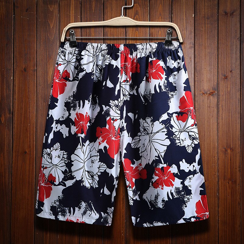 men's beach shorts swimming trunks loose casual swimming trunks quick-drying summer surfing swimwear beach shorts: C