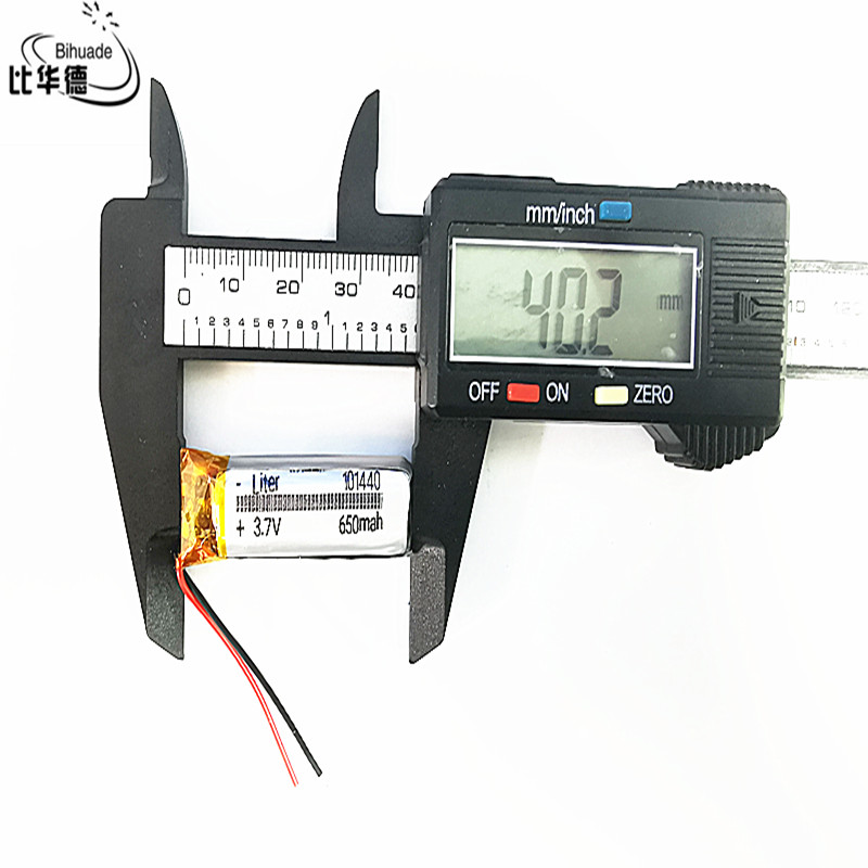 1 liter energieakku 3.7v,650 mah ,101440 polymer lithium-ionen / li-ionen-akku für spielzeug, powerbank, gps ,mp3,mp4, handy, lautsprecher