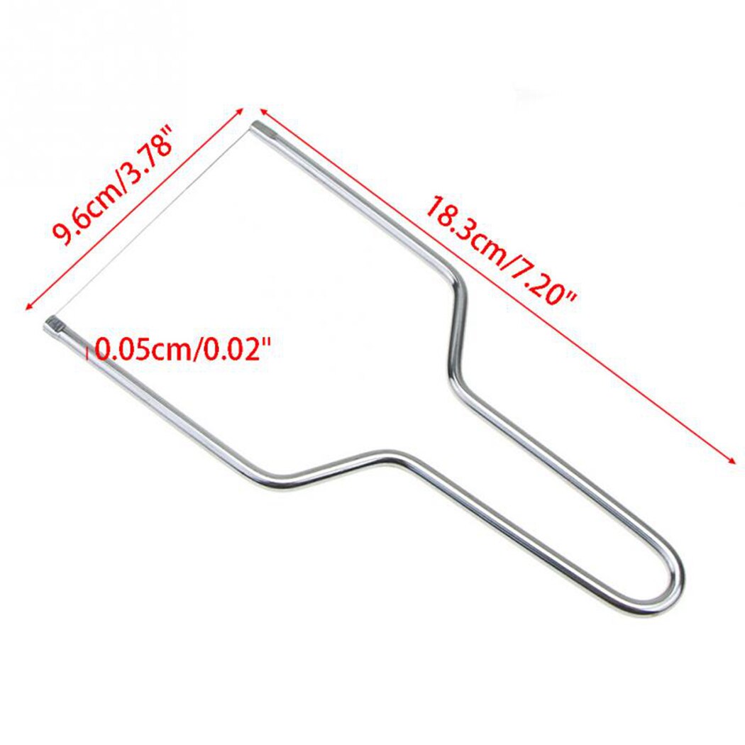 Stainless Steel Cheese Slicer DIY Cheese Cutter Cheese Cutting Tool Butter Cutting Board heese Cutting Wire Cutter Kitchen Tools