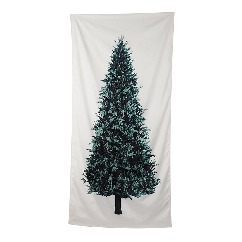 Arbre de noël pin bâche tapisserie Vintage Art tenture murale chambre décor 1 x