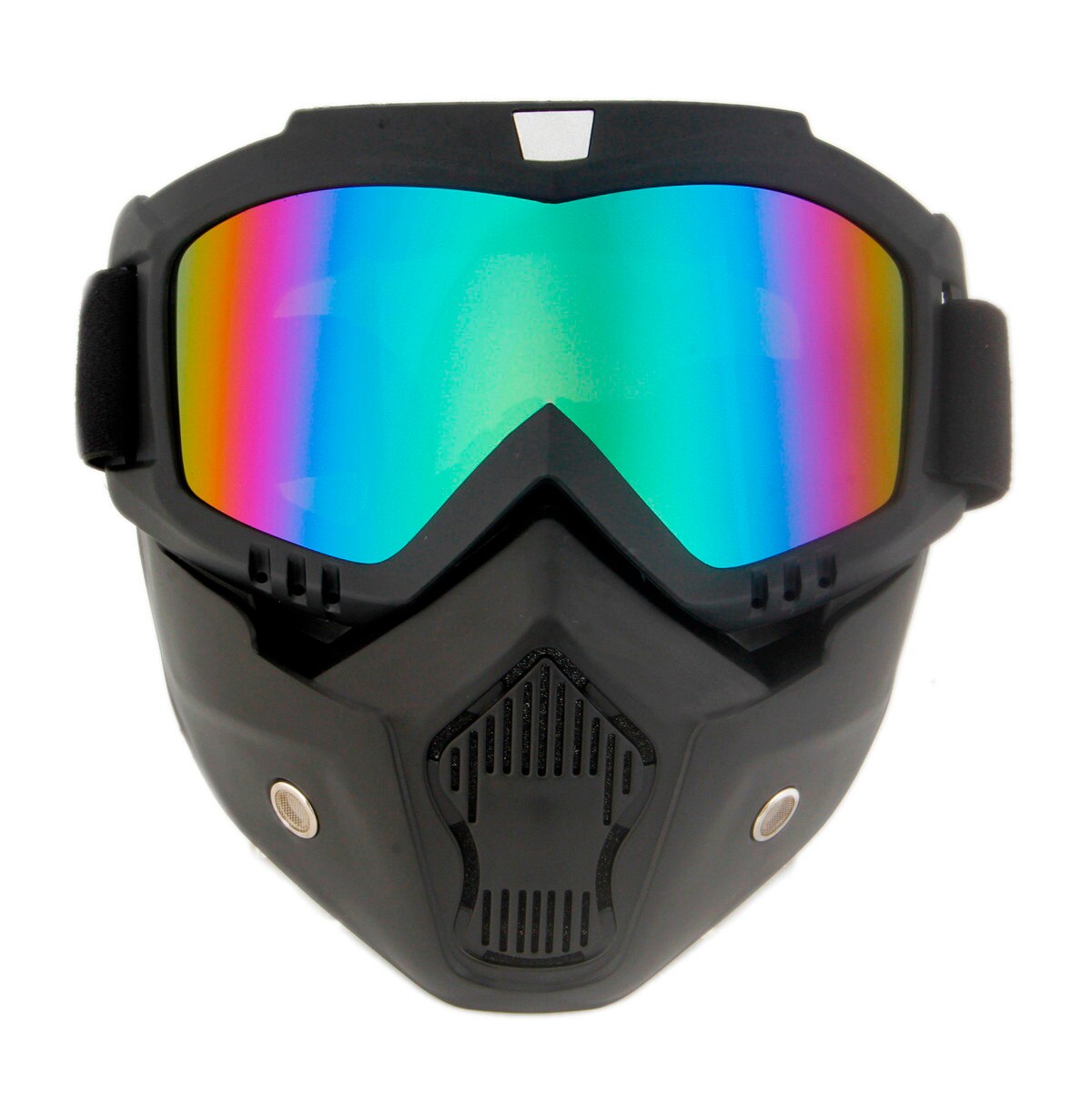 Queshark mænd kvinder ski snowboard snescooter beskyttelsesbriller maske sne vinter skiløb briller motocross solbriller: L