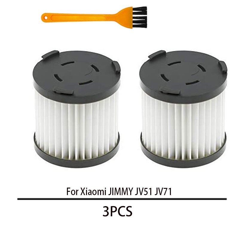 Aspirateur à main sans fil Xiaomi JIMMY JV51/JV71, kit de pièces détachées, filtre HEPA: 3pcs