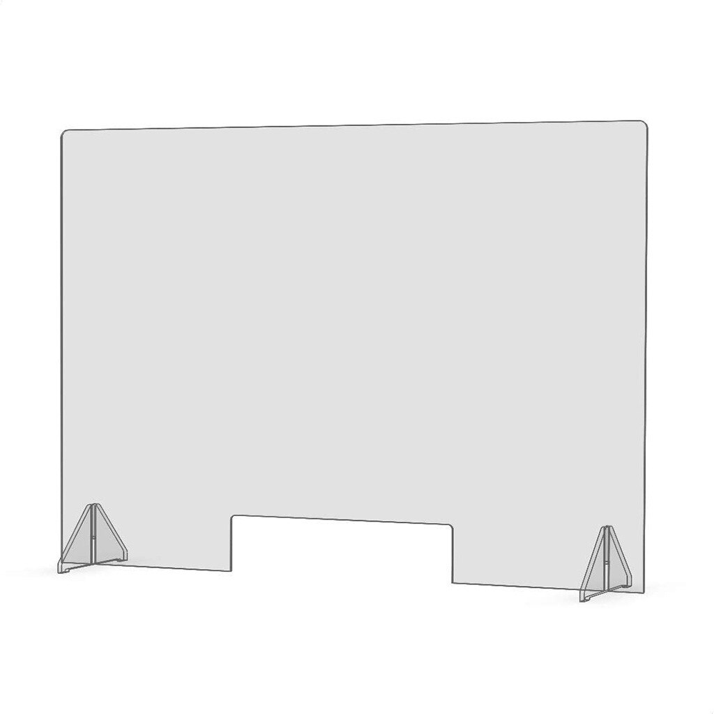 Clear Perfection Reception Side Counter Sprayed UV Cut Transparent Appeal to safe and secure: Default Title