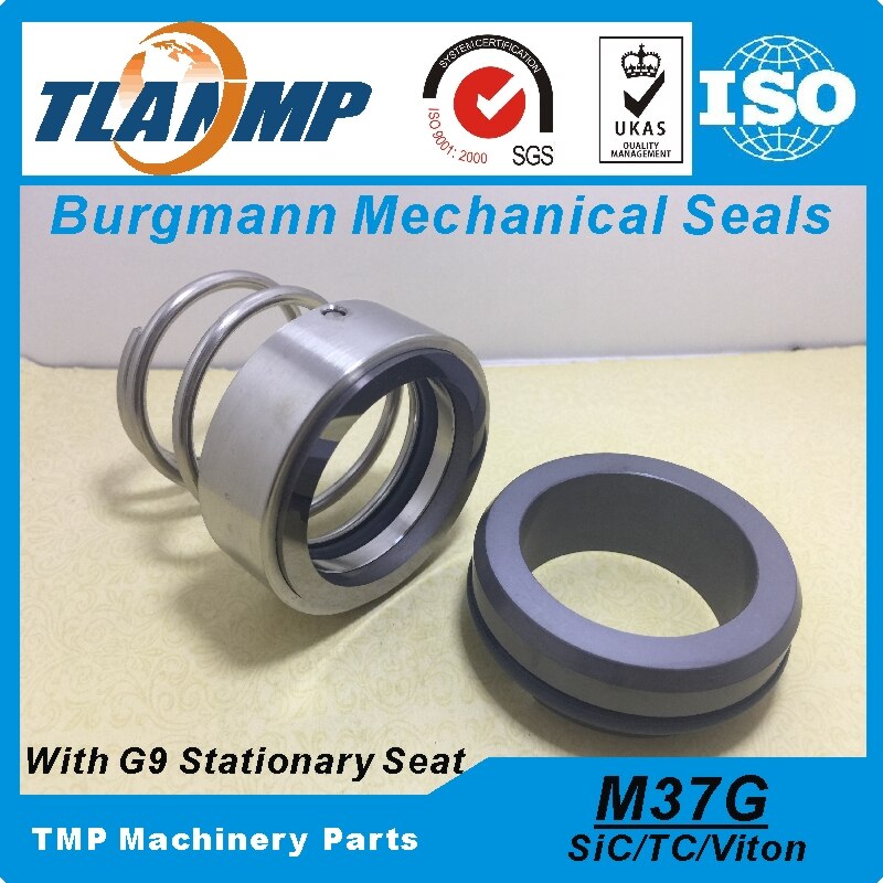 M37g-28 m37g/28 burmannin mekaanisten tiivisteiden (materiaali: sic/tc/vit) vaihto  g9 sic (piikarbidi) istukkaan , m37g/28-g9