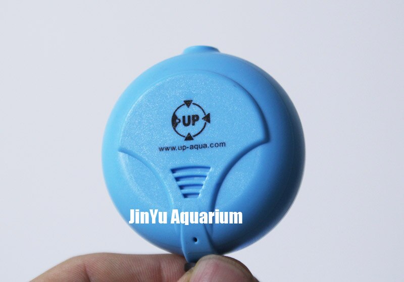 Mini nano luchtpomp Stille Luchtpomp Aquarium Zuurstof Luchtcompressor Beluchter Aquarium Air Flow Maker Prump Vis Marine tank: Blue