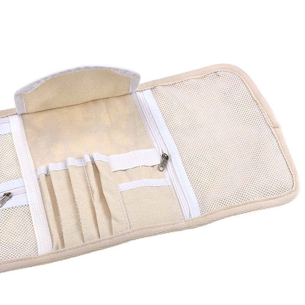 Caja de ganchillo de búho para Porta agujas, organizador de almacenamiento, rollo de bolsa, accesorios de punto para el hogar