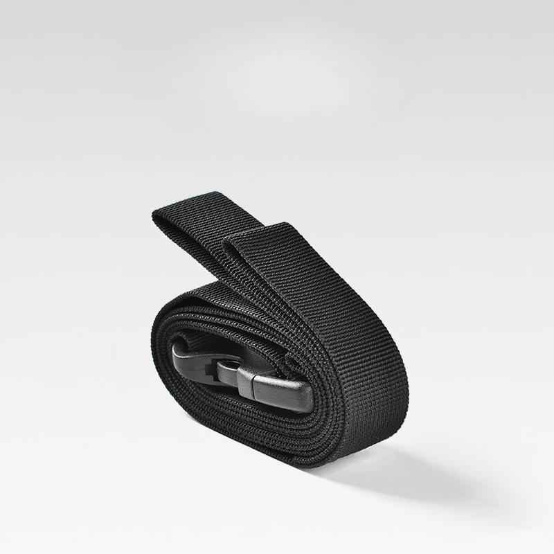 Sangles multifonctions en Nylon Durable, attache de chargement pour bagages, sangle de ceinture à cils 1.35x0.25m, Camping randonnée, boucle de ceinture de rangement du fret: Argent