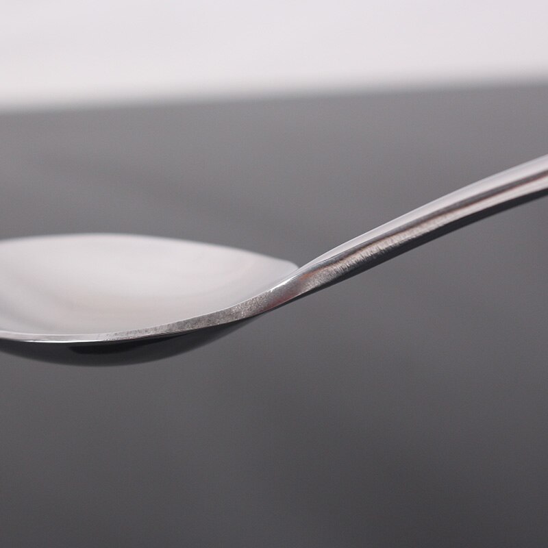 8.7'' Korea Buffet Serving Spoon Big Rice Spoon Large Stainless steel Long Service Spoon Soup Salad Dessert Spoons set Cutlery