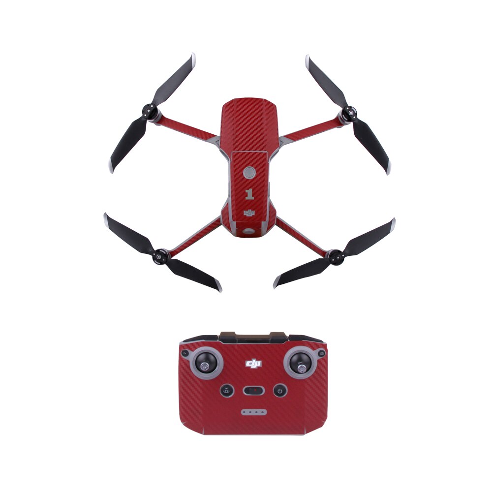 Autocollants de peau imperméables en PVC, pour DJI Mavic Air 2, autocollant de peau de Drone corps + RC + 3 couverture de Film de Protection de batterie: 01