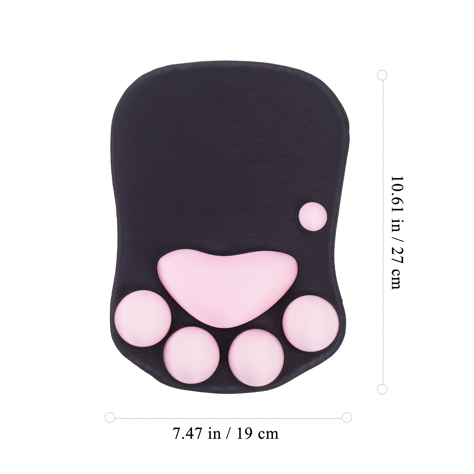 Cat Paw Pad Adorable Practical Softening Kawaii Pad Gaming Desk Accessories Pad With Wrist Support