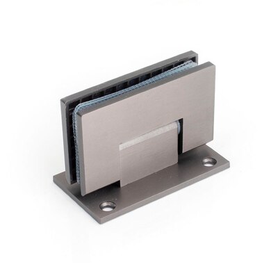 Glass door hinge,stainless steel 304 hinge,shower door hinge,bathroom hinge(SJ-1209): Gun Grey
