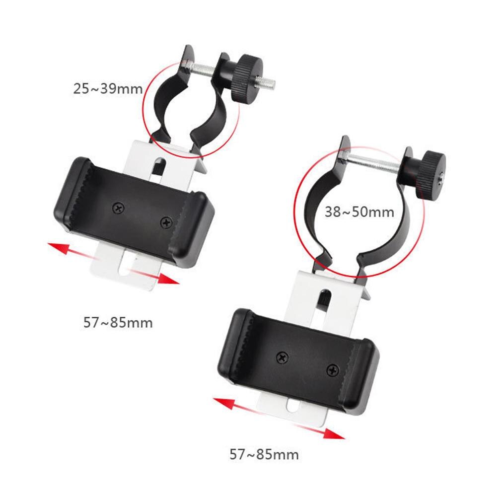 Universal Astronomical Telescope Mobile Phone Clip Adapter Mount Bracket Holder for Smartphone Camera Cell Phone Tripod Stand