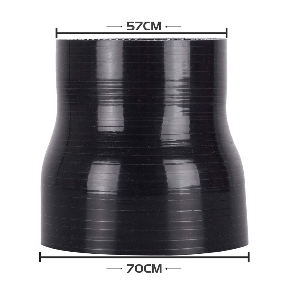 MODAUTO EUROPA S.L. Accesorios Coche. Manguera de Silicona Acoplador, Tubo de Silicona Reductor, Universal, 3/4 Capas, Alto Rendimiento, Modelo E356