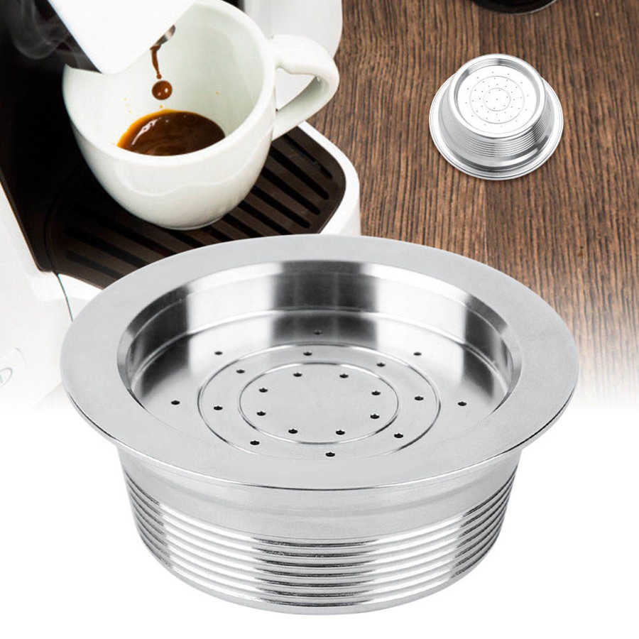Genanvendelig kaffemaskine kaffekapsel filterkop børste ske sæt passer til lavazza mio kapsel kaffemaskine