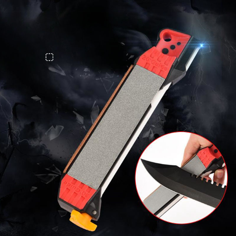 Küche Messer Spitzer doppelseitige Diamant Schleifstein schärfen Schleifstein Keramik Messer Schärfen Stein Küche Zubehör