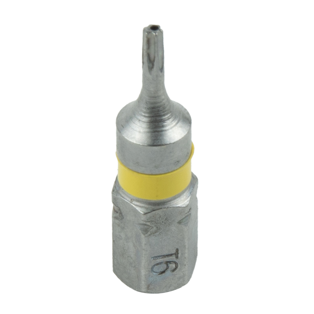 4 Stuks 25 Mm Magnetische Torx Schroevendraaier Bits Set Elektrische Schroevendraaier Hoofd T6/T8/T9/T10/T15/T20/T25/T27/T30/T35/T40 Schroevendraaier Bit