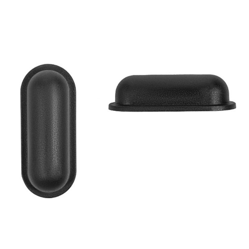 2 Teile/satz Ersatz Gepäck Füße Pads Langlebige Koffer Füße Pads Kunststoff Gepäck Nieten Koffer Ständer Füße Gepäck: Weiß