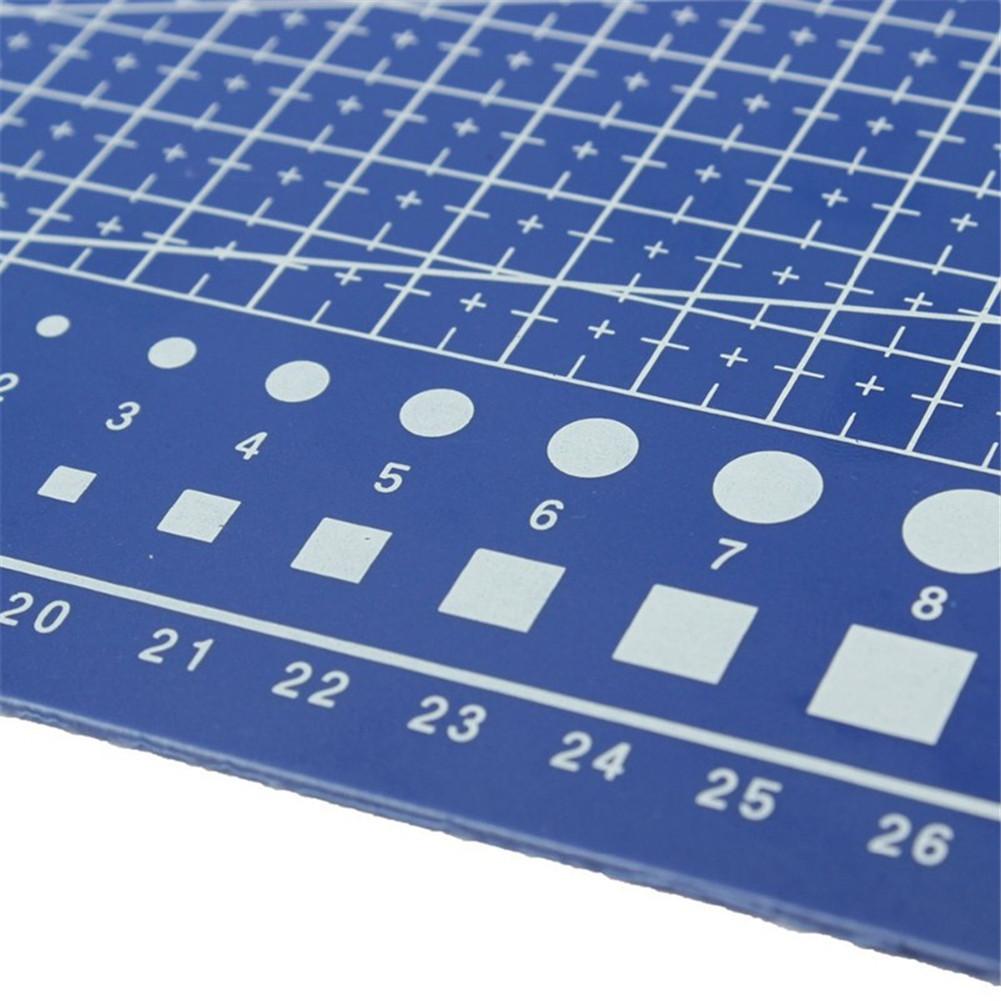 1 PCS A4 Grid Lines Cutting Mat Craft Card Fabric Leather Paper Board Handmade Diy Accessory Cutting Plate