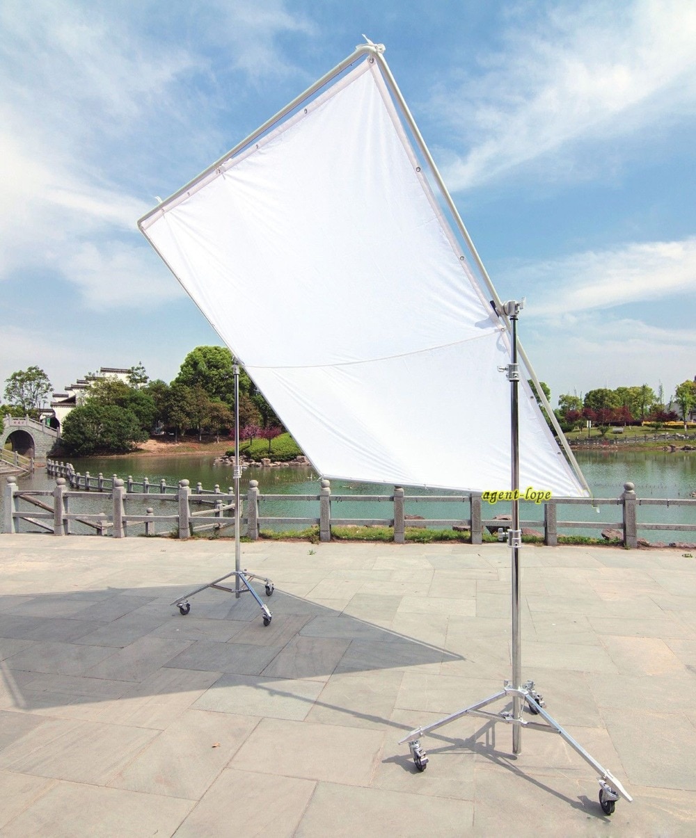 2.4x2.4 m 8'x8 '8x8 Farfalla di Seta Bianco Backgroud Panno Sfondo Fotografico per L'illuminazione di Diffusione