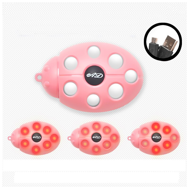 Motorcykelhjälm nattlampa led cykelremsa säkerhetssignal varningsljus universal led motorcykelhjälm bakljus: I