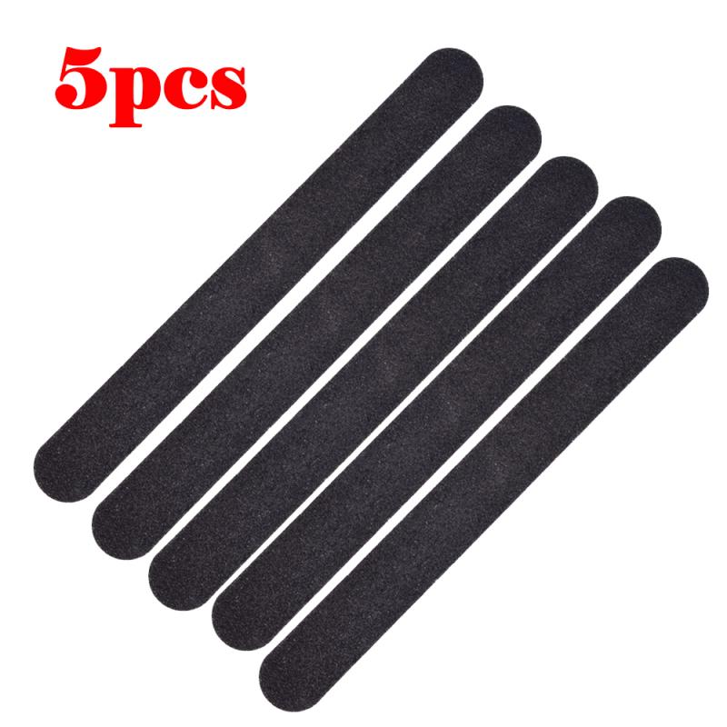 Juego de limas para uñas, 50 Uds. De Gel para manicura y pedicura, pulidora: 5pcs