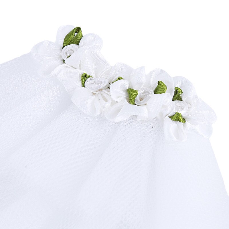 Honden Bruids Haar Bloem Hond Bruiloft Sluier Hoofdtooi Huisdier Bruiloft Accessoires Pet Wedding Tiara Kleine Hond