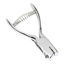 Heavy duty ID Card Badge Lanyard Slot Punch Plier Tool
