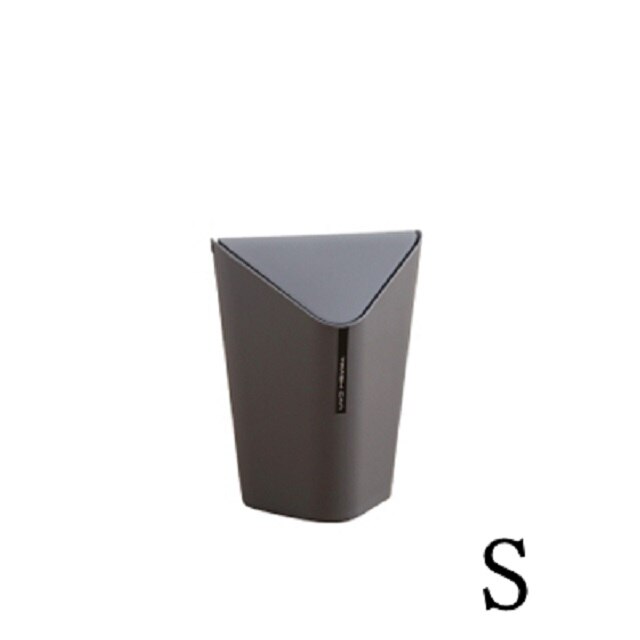 2PC Plastic Trash Can Office Desktop Mini Dustbin Kitchen Bathroom Living Room Waste Bins Bucket Household Cleaning Accessories: 11
