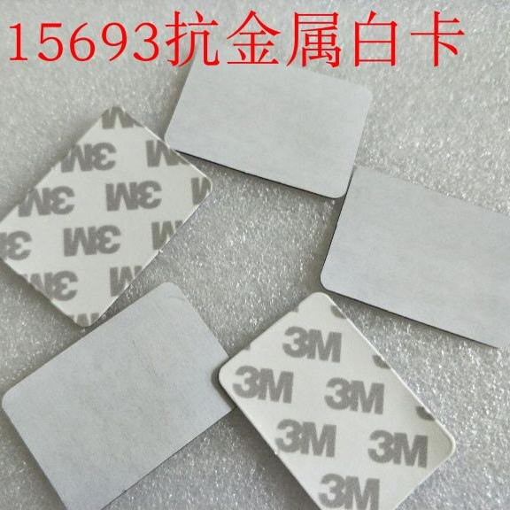 50*35 Mm ISO15693 Ik Code X Chip Anti Metalen Stickers Met 3M Lijm 10 Stks/partij