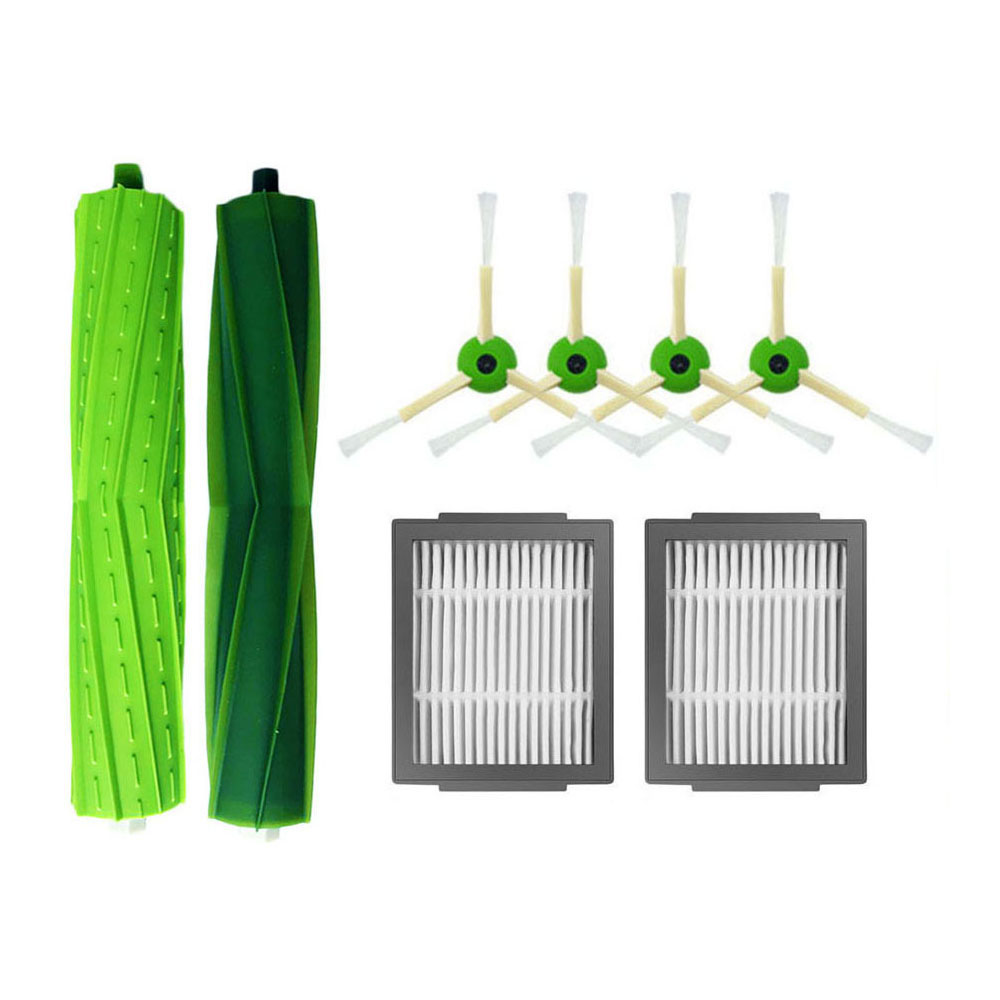 Hepa-filter, hauptbürste, seitenbürste, staubbeutel für irobot roomba  i3 i3+ i4 i4+ i5 i6 i7 i8 j5 j5+ j6 j6+ j7 j7+ j8 j8+ j9 j9+ e5 e6 e7: Pflaume