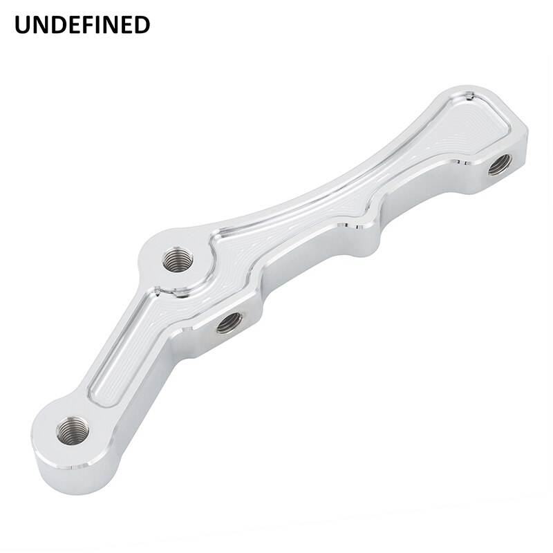 radial Bremssattel Halfter Vorne Rabatt Bremssattel Halterung für Harley touren Sportster XL Dyna Softail 11.5 &quot;und 11.8&quot; rotoren: Chrom