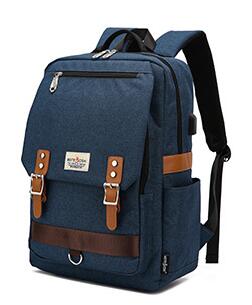 Chuwanglin Mode Mannelijke Rugzak Laptop Rugzakken Zakelijke Reistassen Casual School Rugzak Mochila Masculina A8908: Blauw