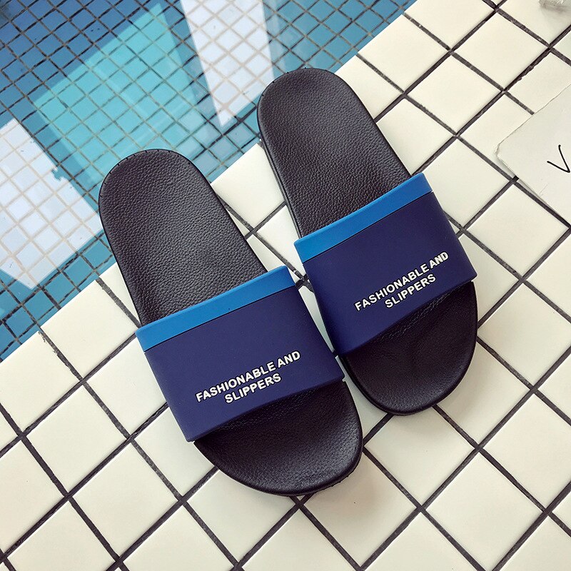 Zapatillas de hombre, sandalias chanclas baño zapatos planos de transpirables antideslizantes hombre Chanclas de Casa Casual Hombre