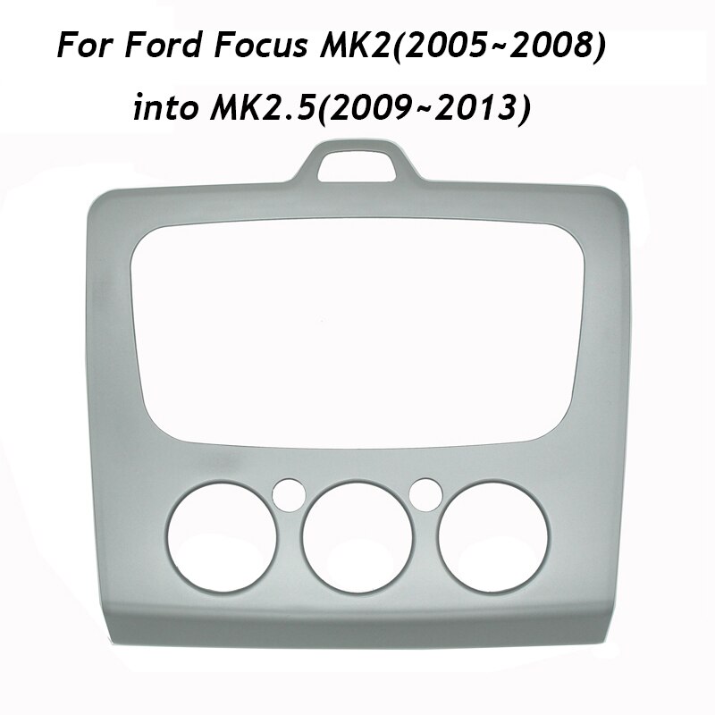 KUPOR Car Radio Stereo DVD Frame Fascia Dash Panel For Ford Focus MK2(05~08) into MK2.5(09~13) Stereo Conversion Frame Kit