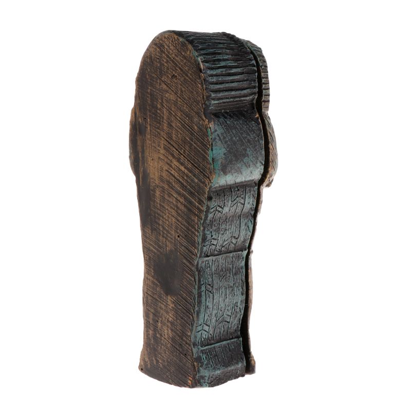Aquarium Mummie Egypte Fish Tank Landschap Decoratie Voor Reptile Case Verbergen Play Ornamenten Hars Schedel Skelet Prachtige