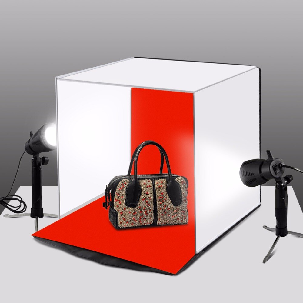 PULUZ 40*40cm 16"Photo studio box photograghy Softbox Portable Folding Studio Shooting Tent Box Kits with 5 background backdrops