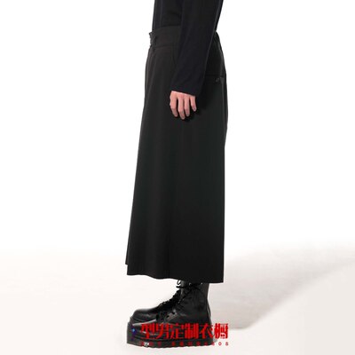 Pantalon Capri décontracté pour jeunes hommes, populaire, beau, à jambes droites, ample, bottes d'été,