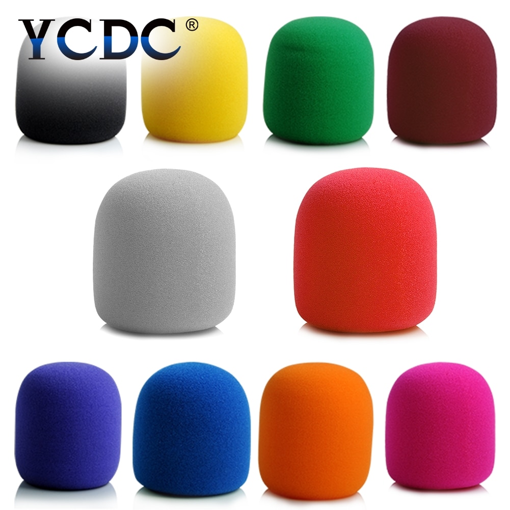 Ycdc Microfoon Vervanging Foam Microfoon Cover Mic Cover Voorruit Headset Wind Shield Pop Filter Microfoon Cover Foam