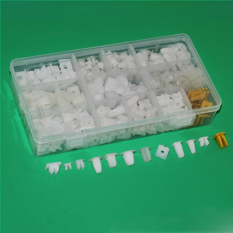 260PCS Auto Bumper Fender Screw Plastic Fastener Box Set For dodge magnum vw beetle srt8 jetta mk3 suzuki sx4 toyota fj cruiser: 270pcs set 3