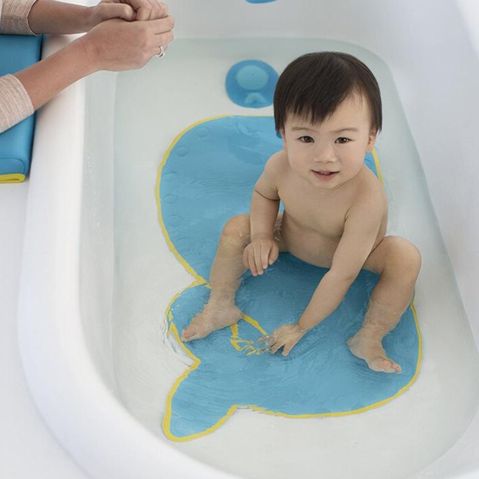 Children Cartoon Bathroom Nonslip Mat Shower Nonslip Mat Play Mat Floor Mat Climbing Mat Carpet Baby Bath Mat With Suction Cups