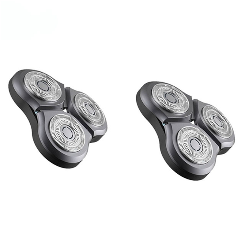 Tête de rasoir électrique de rechange, support sec, lame de machine à raser, 2 pièces, XIaomi ata jia S500 S500C S300
