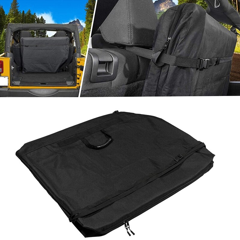 Outdoor Freedom Panel Hard Top Storage Bag Carrying Case with Grab Handle for 2007 Jeep Wrangler JK JKU JL JLU